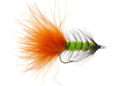 Whooly Bugger Brown Green 4